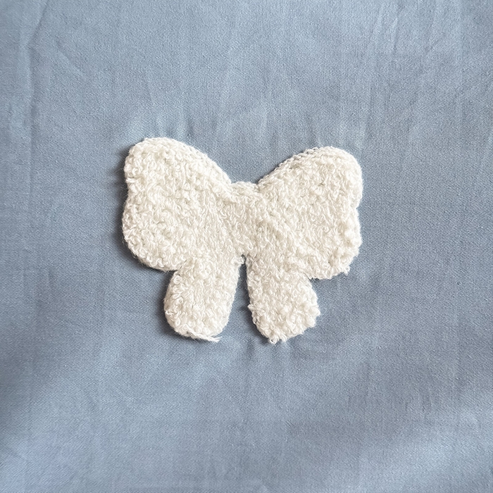 91家纺网 家纺一手货源 找家纺 理想家家纺 2025新款纯棉轻奢刺绣四件套-心愿系列 心愿-蓝