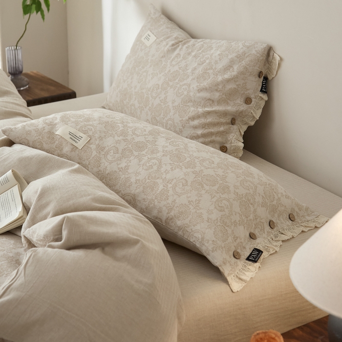 91家纺网 家纺一手货源 找家纺 （总）大彩家居 2025新款棉麻提花四件套