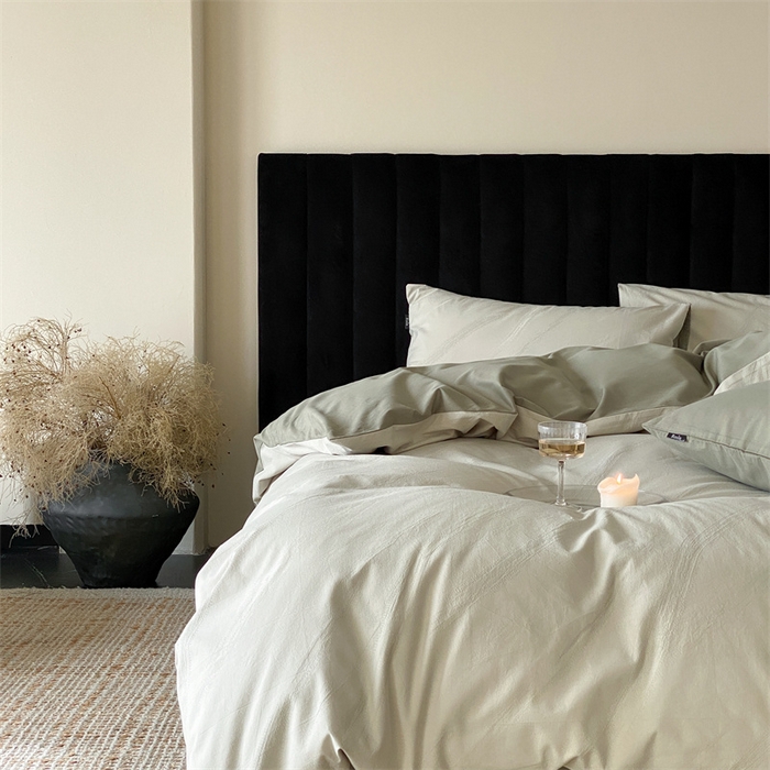 91家纺网 家纺一手货源 找家纺 （总）玉宇阁家居 2025秋冬新品磨毛大提花四件套  简约款