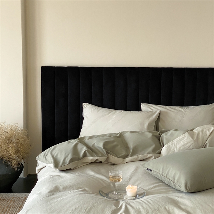 91家纺网 家纺一手货源 找家纺 （总）玉宇阁家居 2025秋冬新品磨毛大提花四件套  简约款