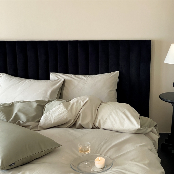 91家纺网 家纺一手货源 找家纺 （总）玉宇阁家居 2025秋冬新品磨毛大提花四件套  简约款