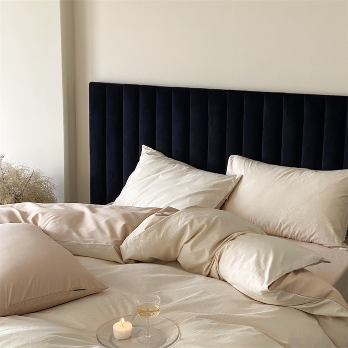 91家纺网 家纺一手货源 找家纺 玉宇阁家居 2025秋冬新品磨毛大提花四件套  简约款 松间云华-云华