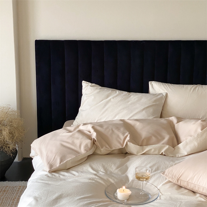 91家纺网 家纺一手货源 找家纺 玉宇阁家居 2025秋冬新品磨毛大提花四件套  简约款 松间云华-云华