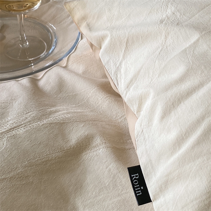 91家纺网 家纺一手货源 找家纺 玉宇阁家居 2025秋冬新品磨毛大提花四件套  简约款 松间云华-云华