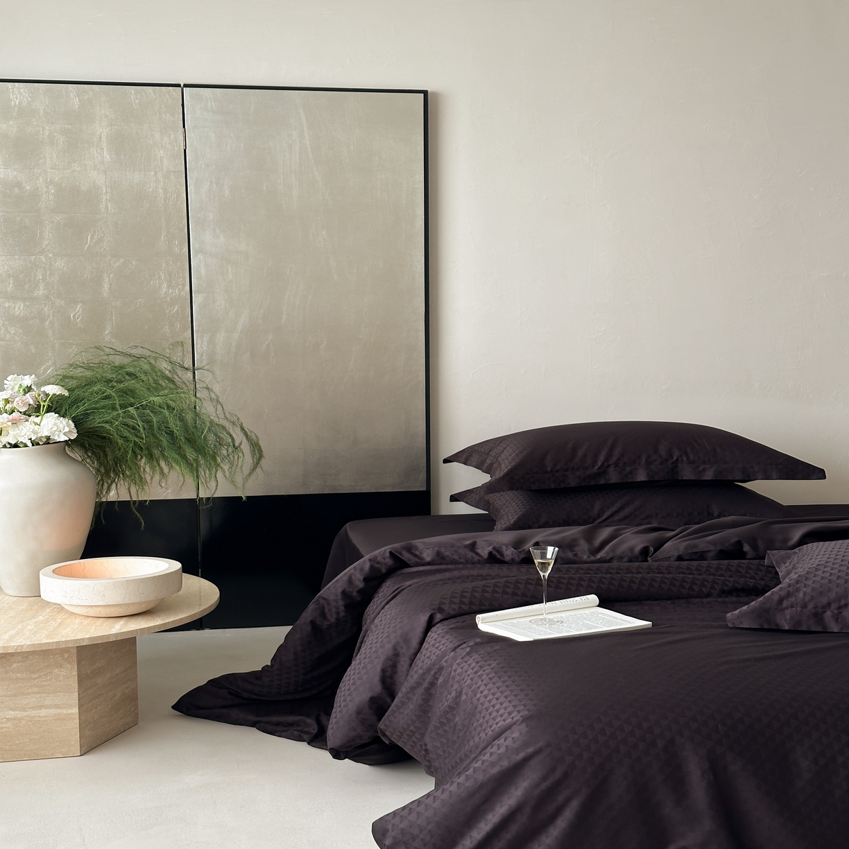 91家纺网 家纺一手货源 找家纺 （总）馨蕊家居 2025秋冬新款全棉高定典藏提花系列-格菱 （非会员+20）控价不低于228/258/278