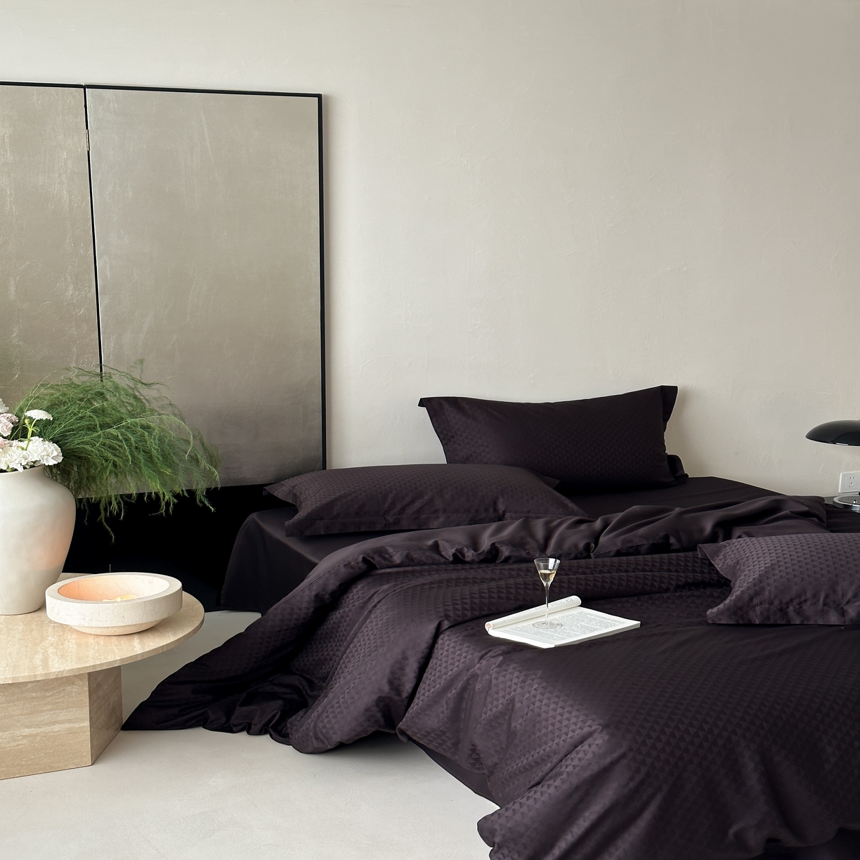 91家纺网 家纺一手货源 找家纺 （总）馨蕊家居 2025秋冬新款全棉高定典藏提花系列-格菱 （非会员+20）控价不低于228/258/278