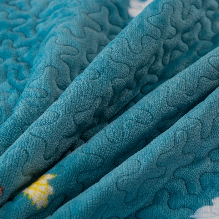 91家纺网 家纺一手货源 找家纺 梓依家纺 2025新款牛奶绒花边单床盖三件套四件套 摇曳