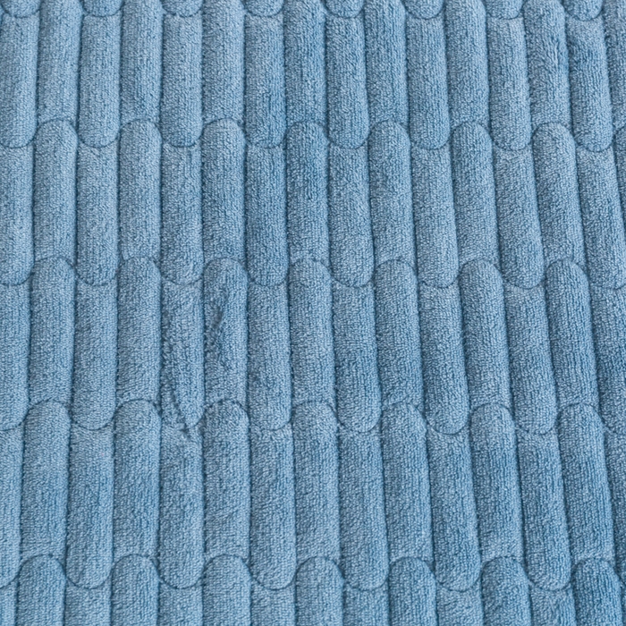 91家纺网 家纺一手货源 找家纺 梓依家纺 2025新款牛奶绒花边单床盖三件套四件套 海洋蓝