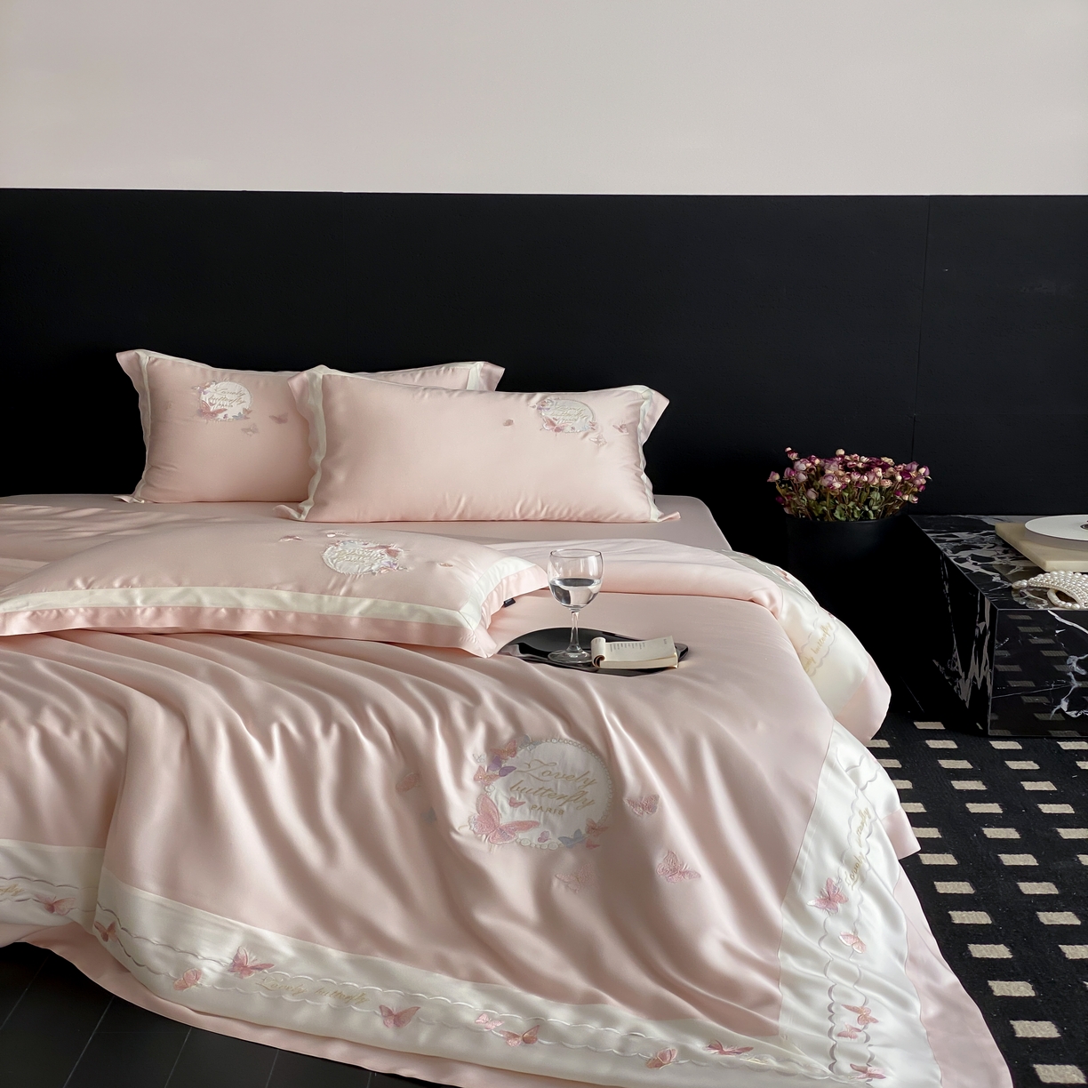 91家纺网 家纺一手货源 找家纺 （总）馨蕊家居 2025新款四件套-棉芳华