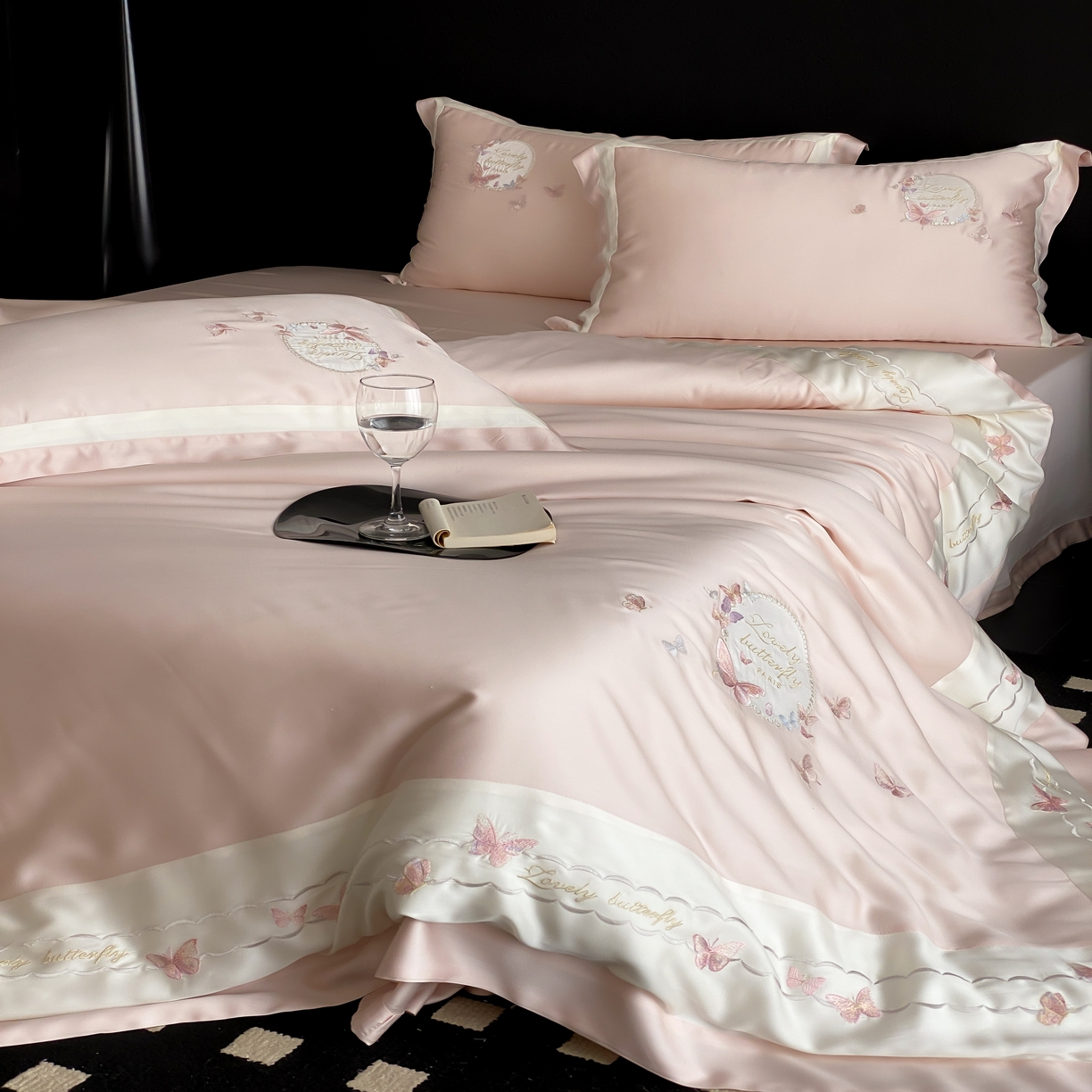 91家纺网 家纺一手货源 找家纺 （总）馨蕊家居 2025新款四件套-棉芳华