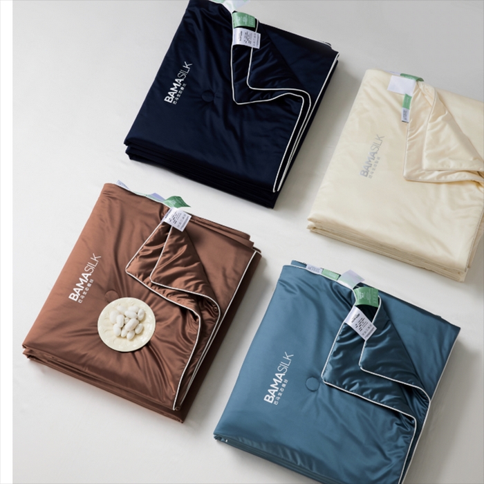 91家纺网 家纺一手货源 找家纺 （总）莱福仕家纺 2025新款A类莹丝流光蚕丝系列夏被