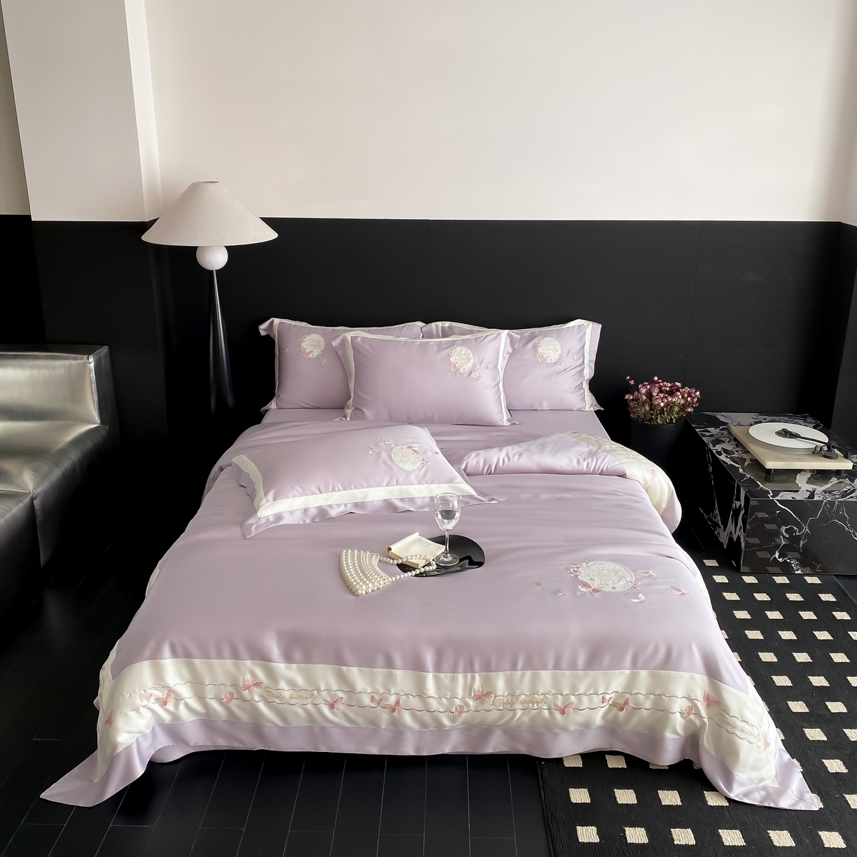 91家纺网 家纺一手货源 找家纺 （总）馨蕊家居 2025新款四件套-棉芳华