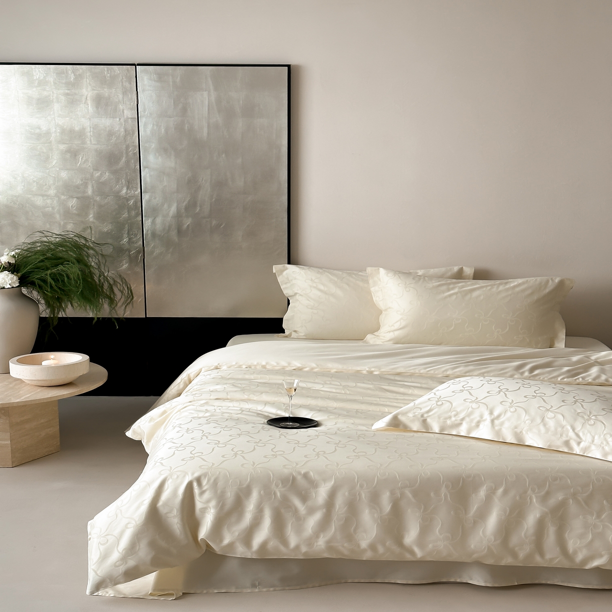 91家纺网 家纺一手货源 找家纺 （总）馨蕊家居 2025秋冬新款全棉高定典藏提花系列-可颂 （非会员+20）控价不低于218/248/268 