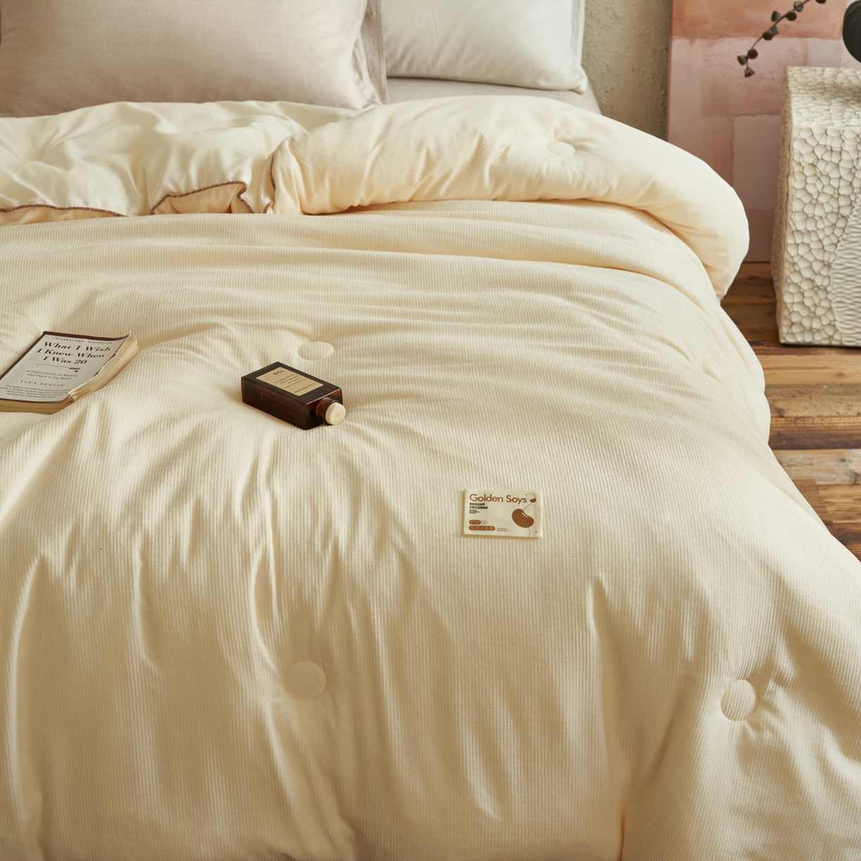 91家纺网 家纺一手货源 找家纺 （总）子由家居 2025新款家居雪尼尔植绒大豆被