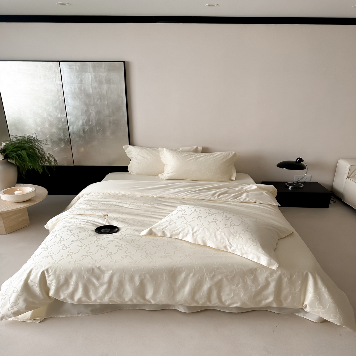 （总）馨蕊家居 2025秋冬新款全棉高定典藏提花系列-可颂 （非会员+20）控价不低于218/248/268 