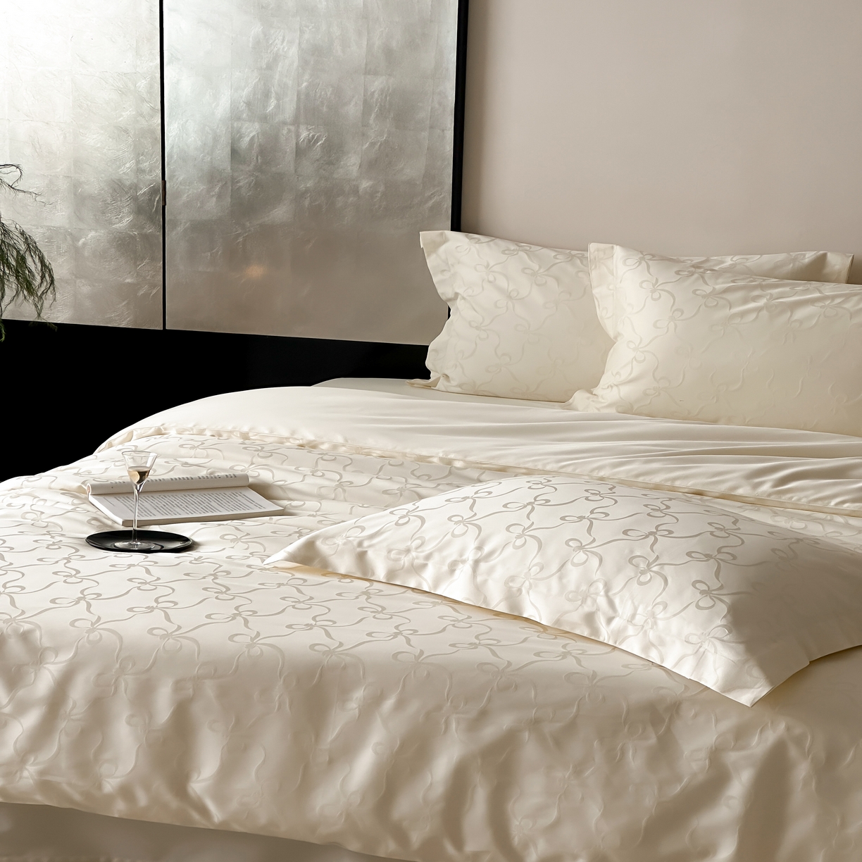 91家纺网 家纺一手货源 找家纺 （总）馨蕊家居 2025秋冬新款全棉高定典藏提花系列-可颂 （非会员+20）控价不低于218/248/268 