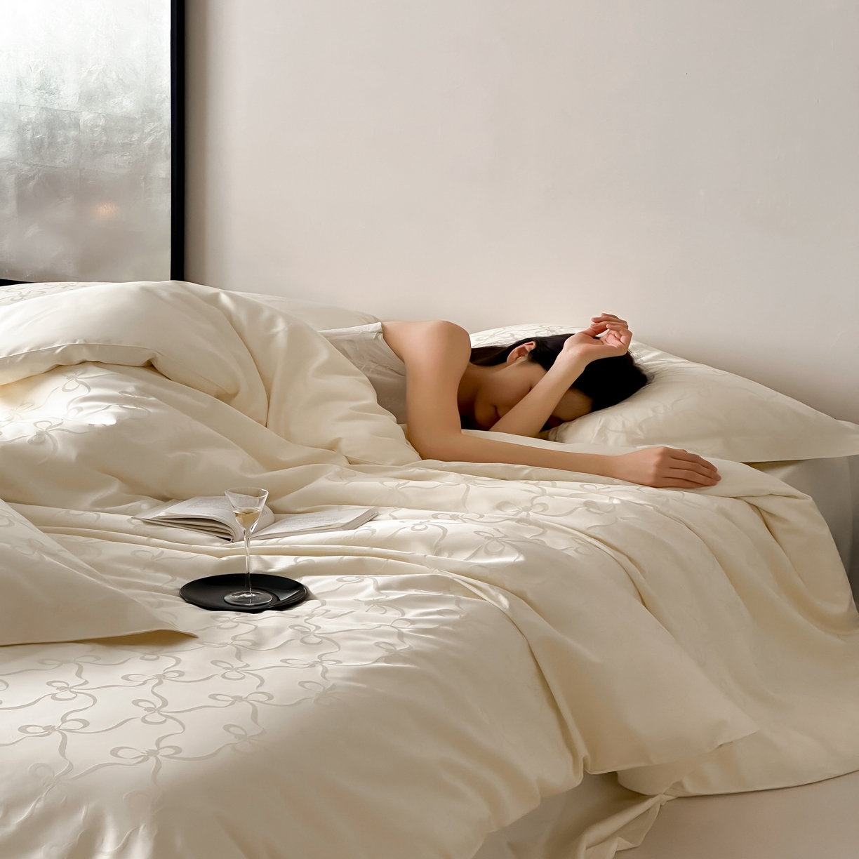 91家纺网 家纺一手货源 找家纺 （总）馨蕊家居 2025秋冬新款全棉高定典藏提花系列-可颂 （非会员+20）控价不低于218/248/268 