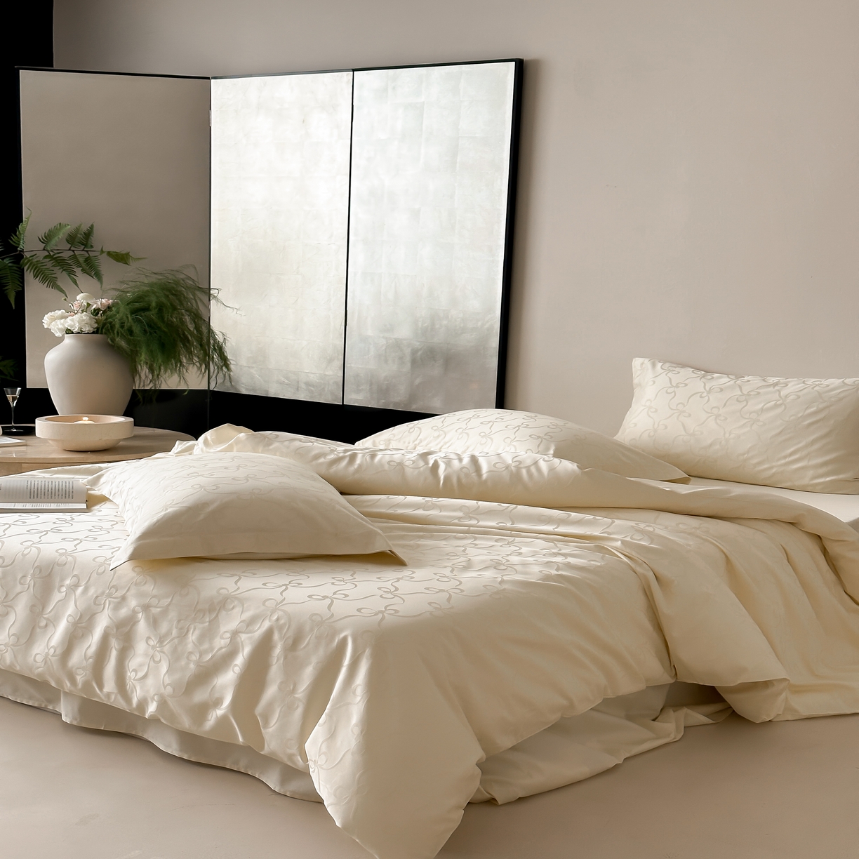 91家纺网 家纺一手货源 找家纺 （总）馨蕊家居 2025秋冬新款全棉高定典藏提花系列-可颂 （非会员+20）控价不低于218/248/268 