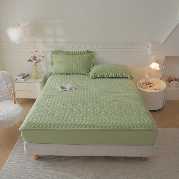 91家纺网 家纺一手货源 找家纺 （总）怡源梦  2025新款夹棉床笠-甜心公主系列