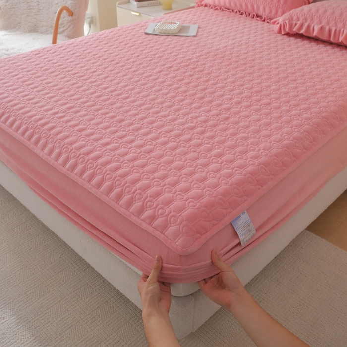 91家纺网 家纺一手货源 找家纺 （总）怡源梦  2025新款夹棉床笠-甜心公主系列