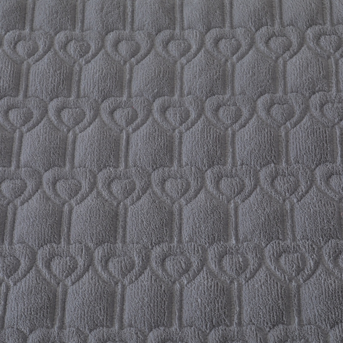 91家纺网 家纺一手货源 找家纺 怡源梦  2025新款夹棉床笠-甜心公主系列 灰色