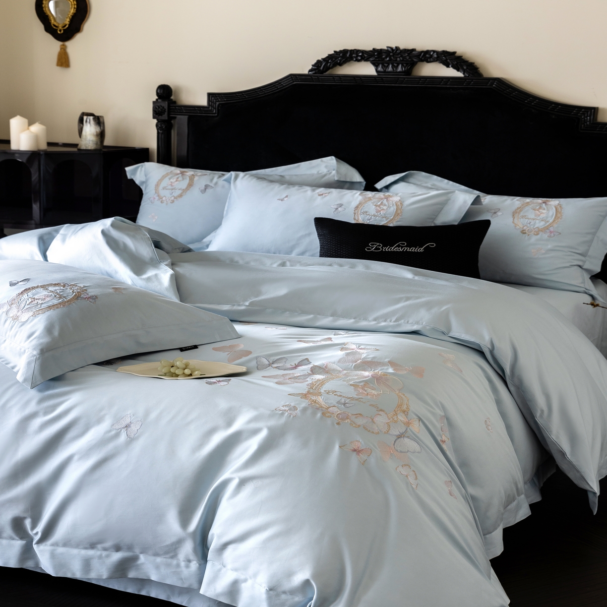 91家纺网 家纺一手货源 找家纺 （总）馨蕊家居 2025新款四件套-花棠新