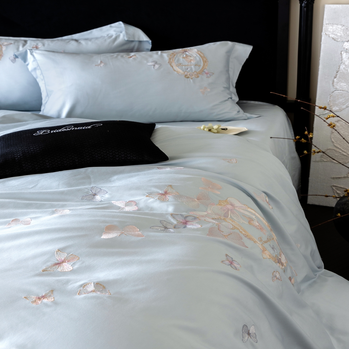 91家纺网 家纺一手货源 找家纺 （总）馨蕊家居 2025新款四件套-花棠新