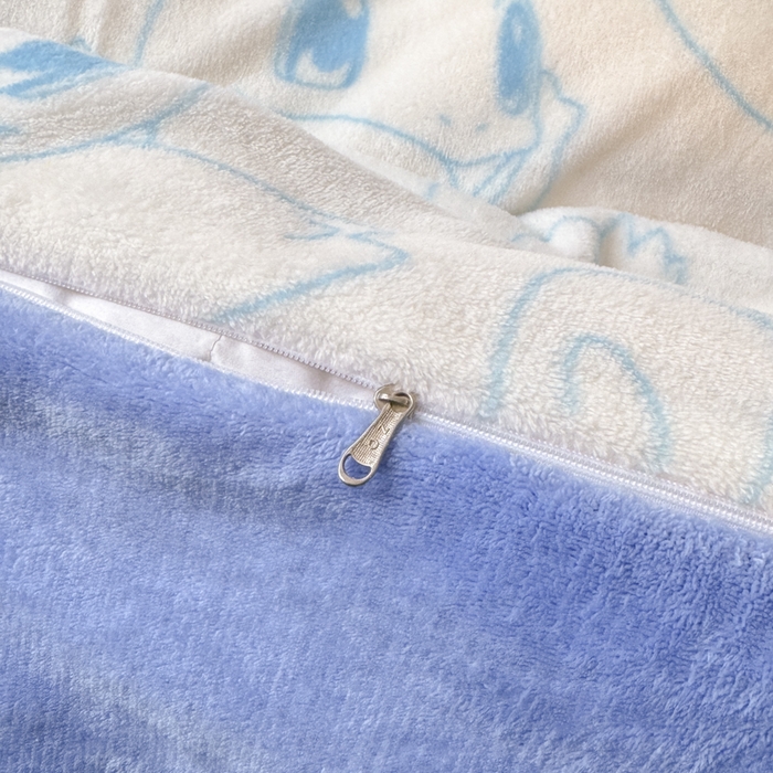 91家纺网 家纺一手货源 找家纺 徕米家居 2025新款双面牛奶绒卡通印花四件套 杰尼龟