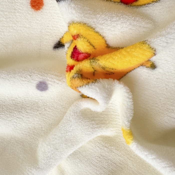 91家纺网 家纺一手货源 找家纺 徕米家居 2025新款双面牛奶绒卡通印花四件套 皮卡丘伙伴