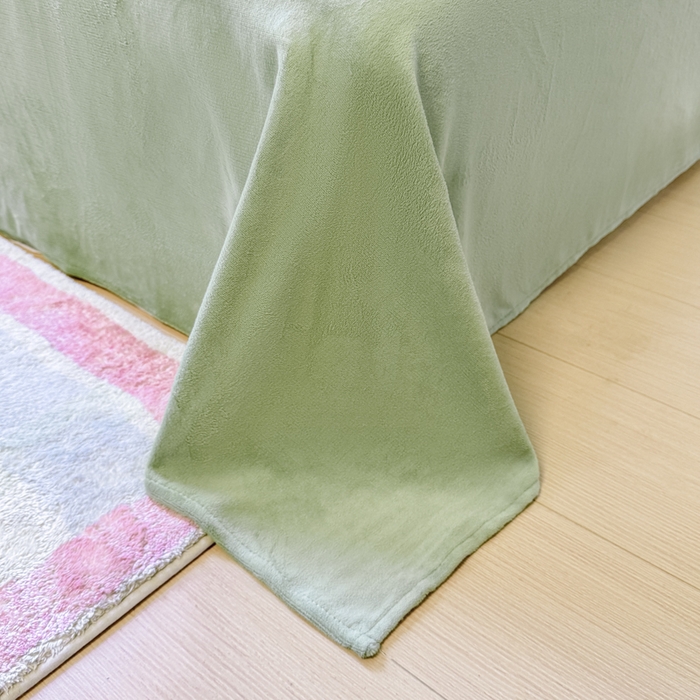 91家纺网 家纺一手货源 找家纺 徕米家居 2025新款双面牛奶绒卡通印花四件套 小火龙