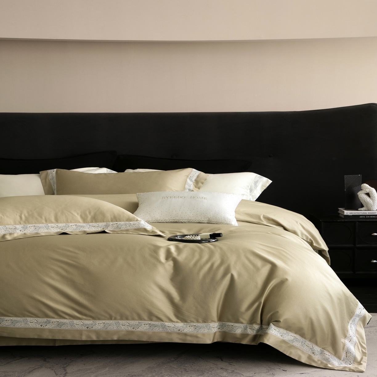 91家纺网 家纺一手货源 找家纺 馨蕊家居 2025秋冬新品100支高定系列-棉森蔓（会员-20）（礼盒塑封包装） 券后控价：368/388 棉森蔓-灰湖绿