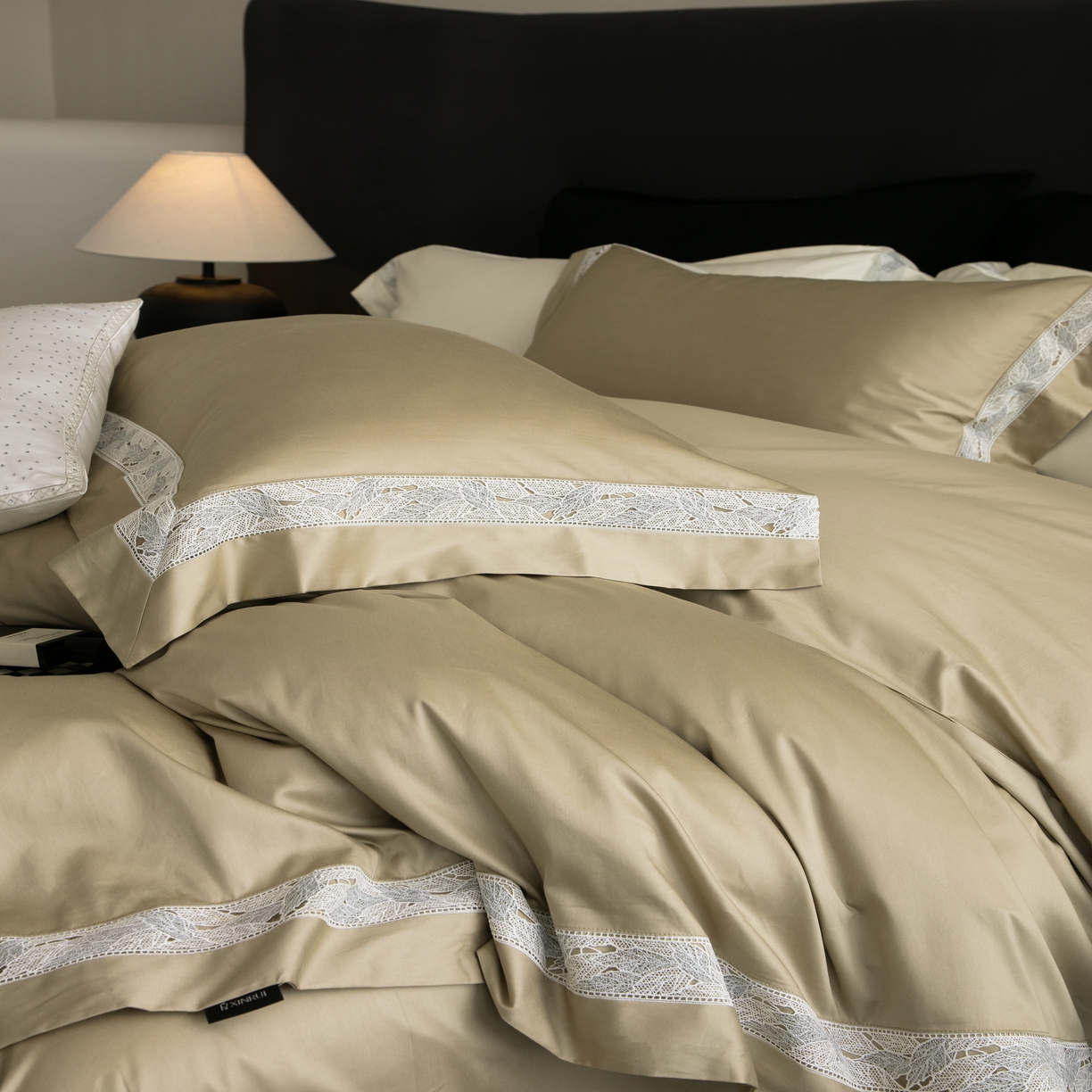 91家纺网 家纺一手货源 找家纺 馨蕊家居 2025秋冬新品100支高定系列-棉森蔓（会员-20）（礼盒塑封包装） 券后控价：368/388 棉森蔓-灰湖绿