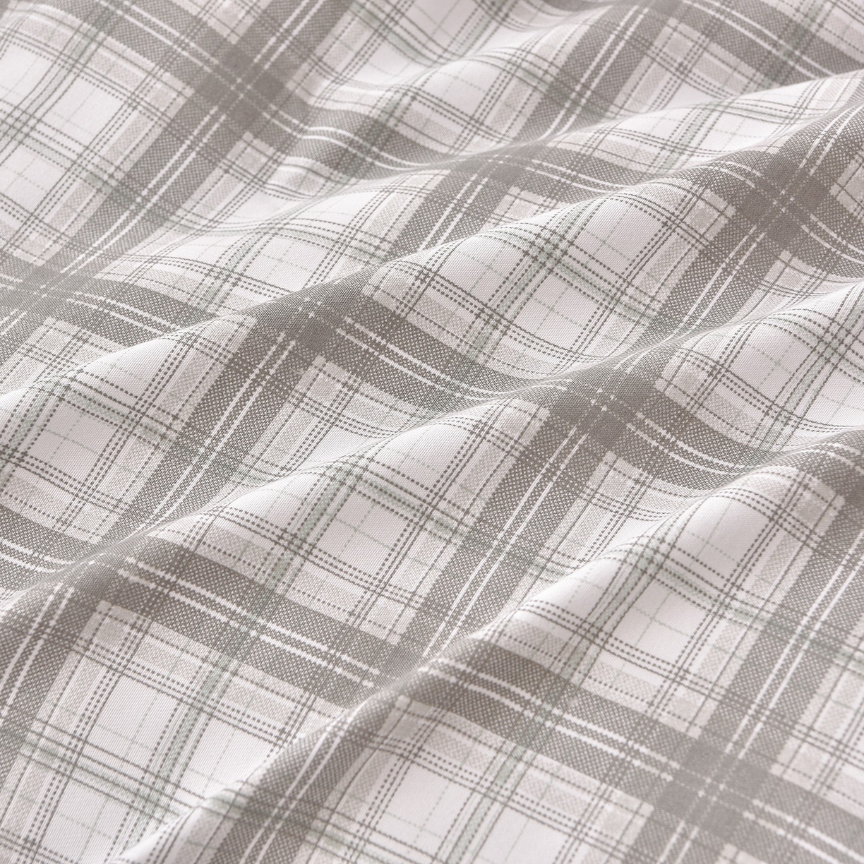 91家纺网 家纺一手货源 找家纺 苏迪网销供货 2025新款被子无印风格冬被水洗棉格子春秋被褥子 无印格～灰