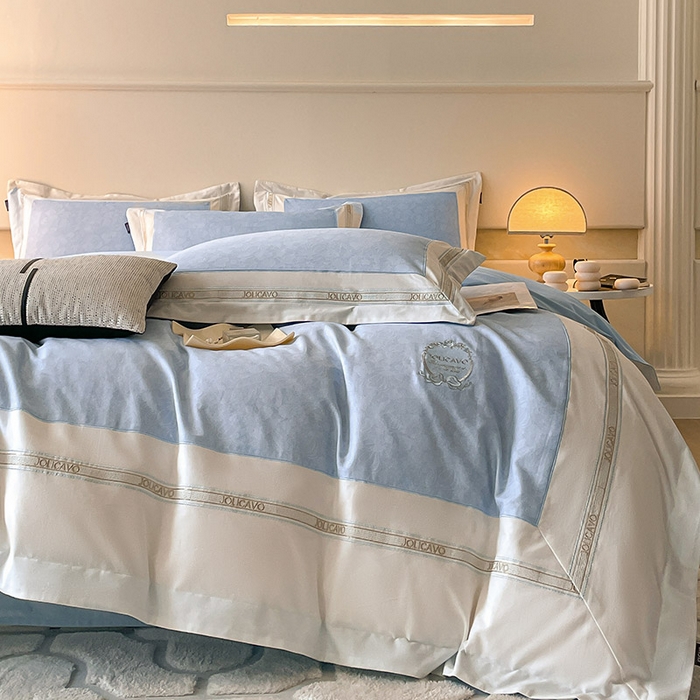 91家纺网 家纺一手货源 找家纺 （总）2025年新款秋冬加厚A类全棉磨毛双面保暖四件套纯棉数码印花全工艺刺绣轻奢风床上用品