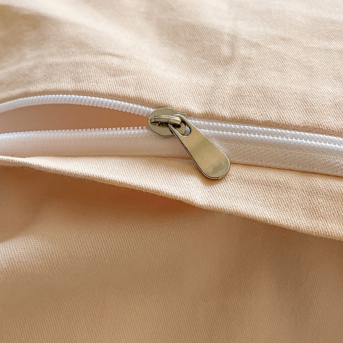 91家纺网 家纺一手货源 找家纺 2025年新款秋冬加厚A类全棉磨毛双面保暖四件套纯棉数码印花全工艺刺绣轻奢风床上用品 香颂黄