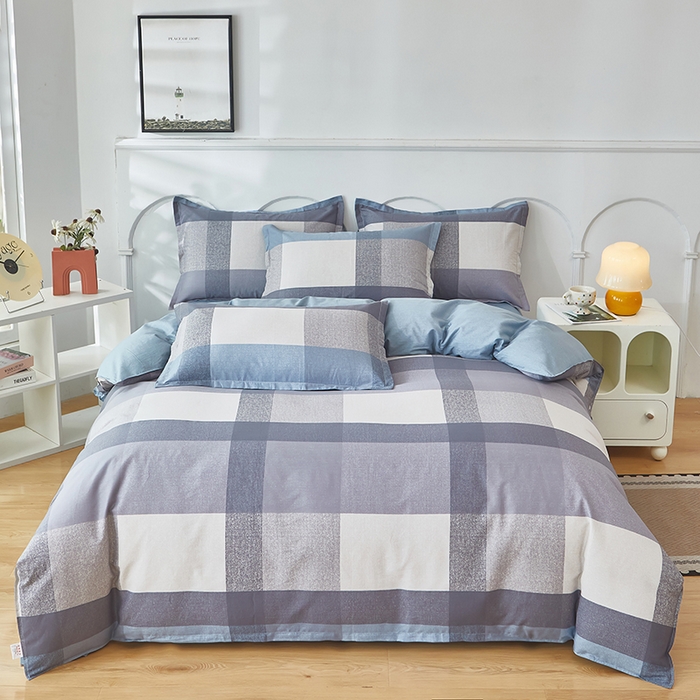 91家纺网 家纺一手货源 找家纺 （总）约素 2025新款12868全棉单被套新花型