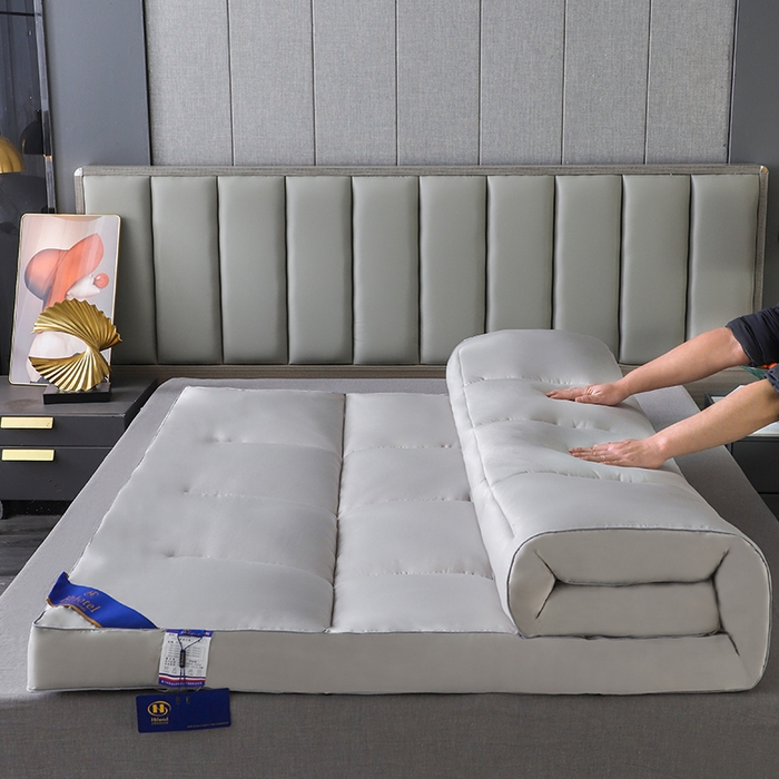 小禹仔家纺 2025新款五星酒店床垫 灰色