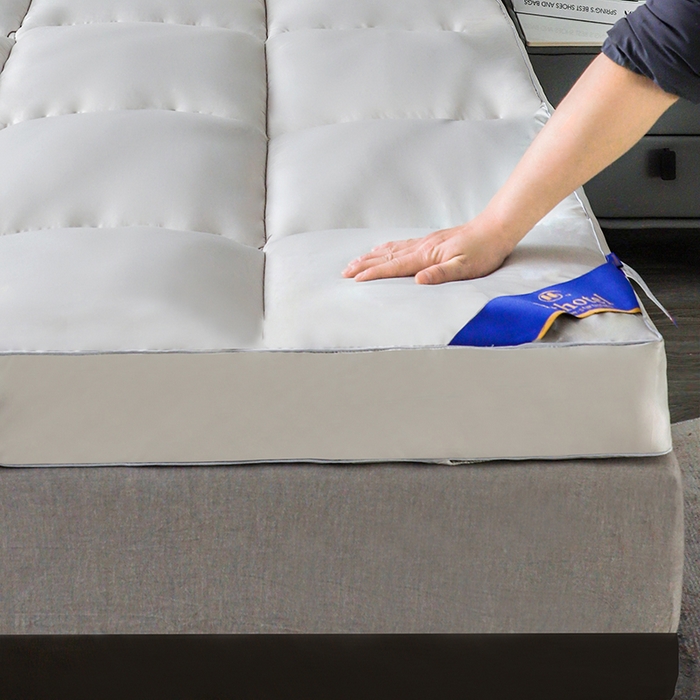 91家纺网 家纺一手货源 找家纺 小禹仔家纺 2025新款五星酒店床垫 灰色