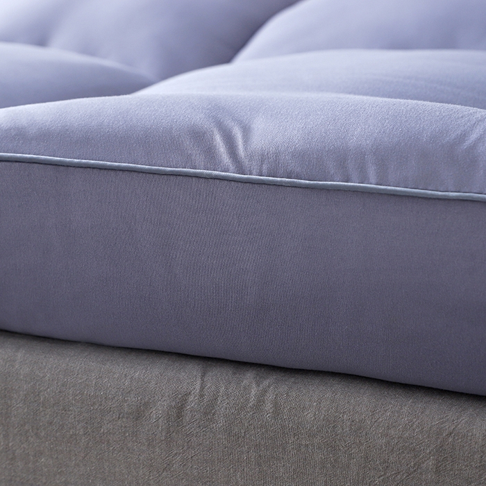 91家纺网 家纺一手货源 找家纺 小禹仔家纺 2025新款五星酒店床垫 蓝色