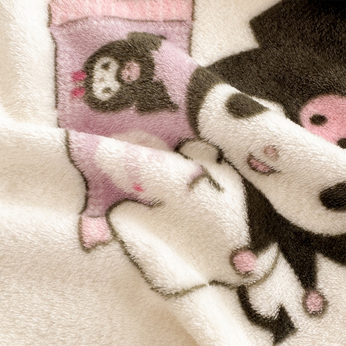 91家纺网 家纺一手货源 找家纺 初念 2025新款正版三丽鸥双面印花牛奶绒多功能四季款毛毯空调毯（撸猫触感，双倍柔软）（提供买家秀） 舒芙蕾-星星库洛米