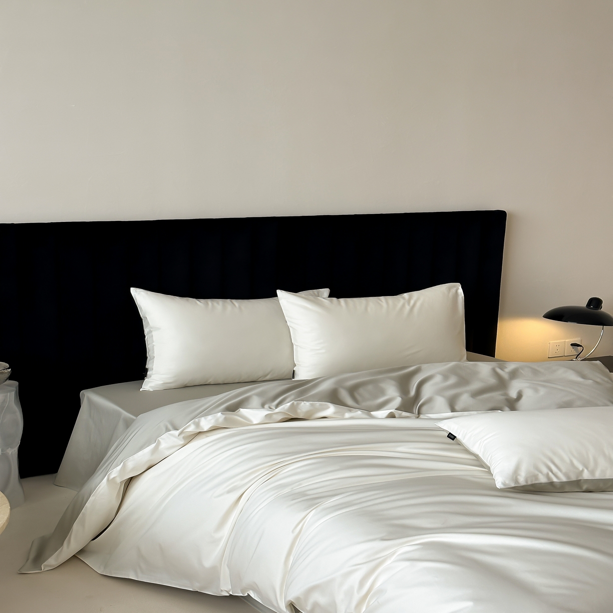 91家纺网 家纺一手货源 找家纺 馨蕊家居 2025春夏新品100S高奢简约长绒棉系列-棉拾光（非会员+20） 控价：不低于218/248/268 棉拾光-元气白桃