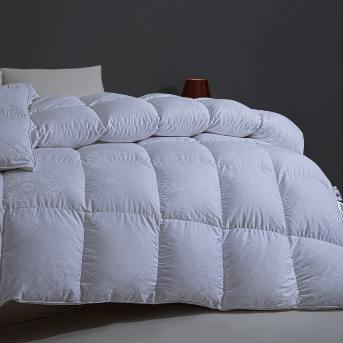 91家纺网 家纺一手货源 找家纺 （总）缔莱（十三铭）被业 2025新款柔赛丝提花羽绒被被子被芯