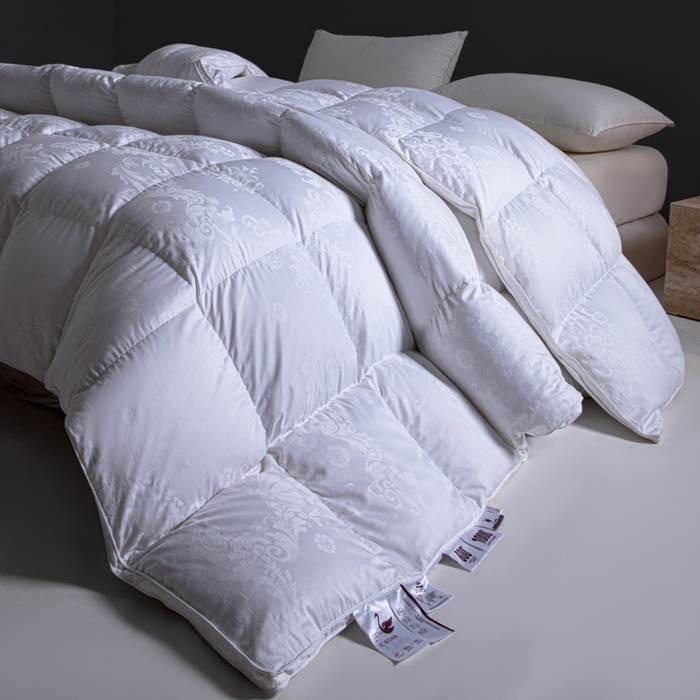 91家纺网 家纺一手货源 找家纺 （总）缔莱（十三铭）被业 2025新款柔赛丝提花羽绒被被子被芯