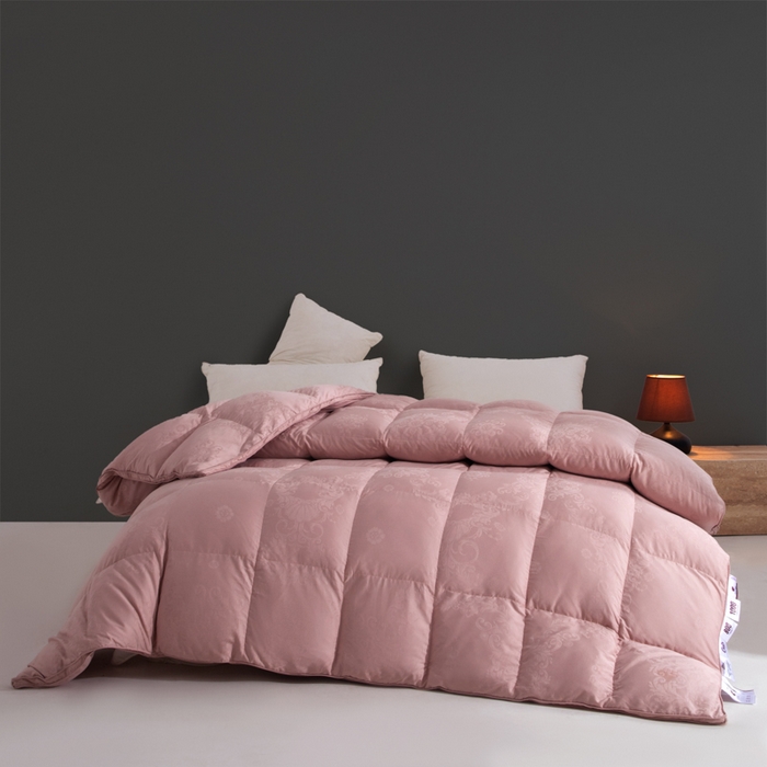 91家纺网 家纺一手货源 找家纺 （总）缔莱（十三铭）被业 2025新款柔赛丝提花羽绒被被子被芯