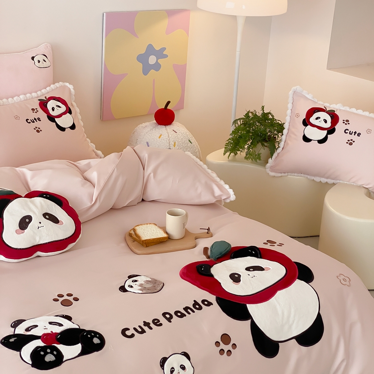 91家纺网 家纺一手货源 找家纺 （总）馨蕊家居 2025秋冬新品100支卡通高定系列棉卡通-软萌奶球（会员-20） 控价：328/388/408 劵后控价：不低于298/358/378