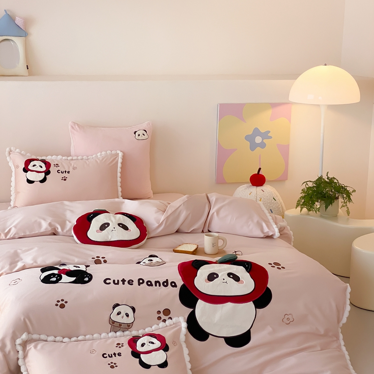 91家纺网 家纺一手货源 找家纺 （总）馨蕊家居 2025秋冬新品100支卡通高定系列棉卡通-软萌奶球（会员-20） 控价：328/388/408 劵后控价：不低于298/358/378