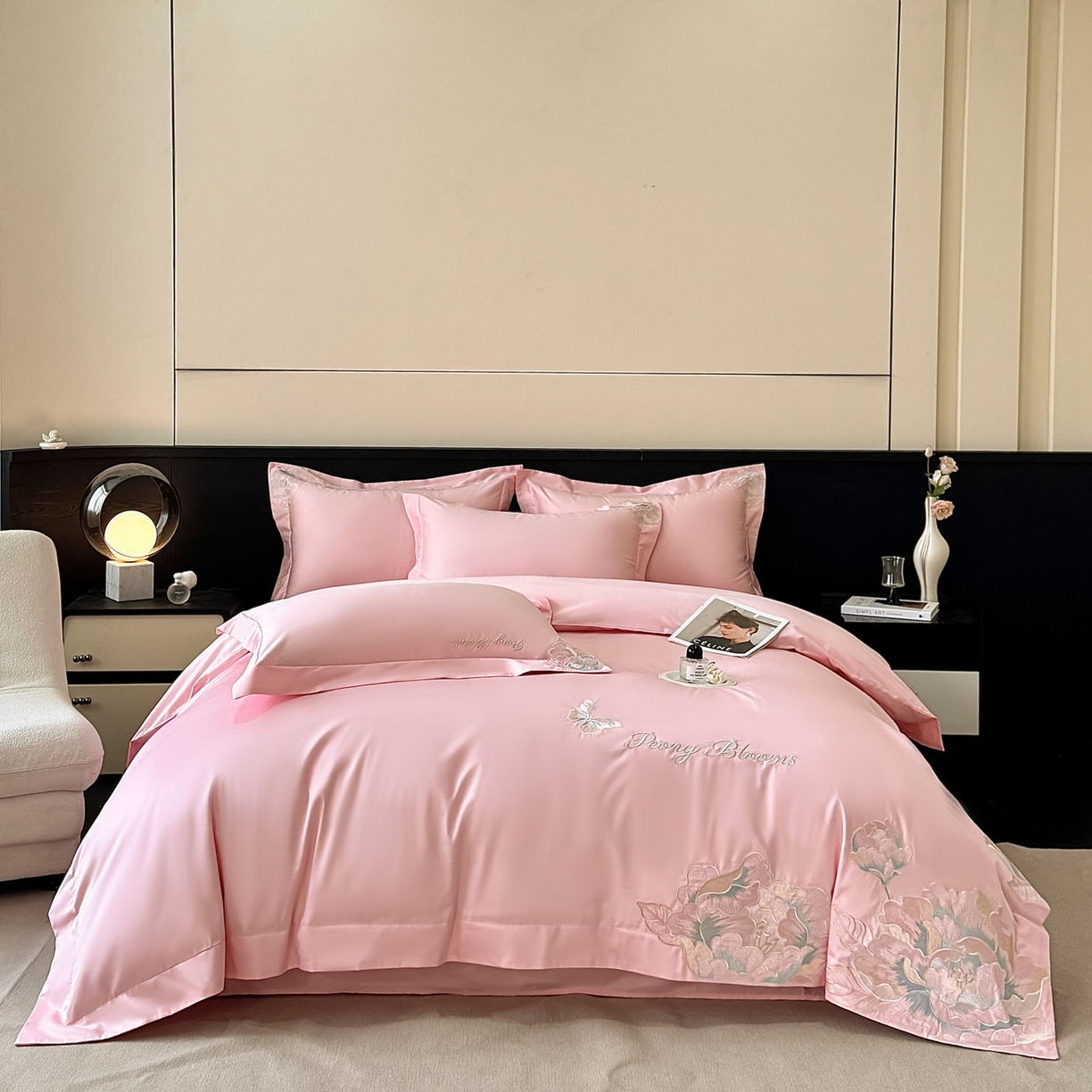 91家纺网 家纺一手货源 找家纺 （总）木子家纺 2025新款亲肤舒适支玉林四件套-锦上添花