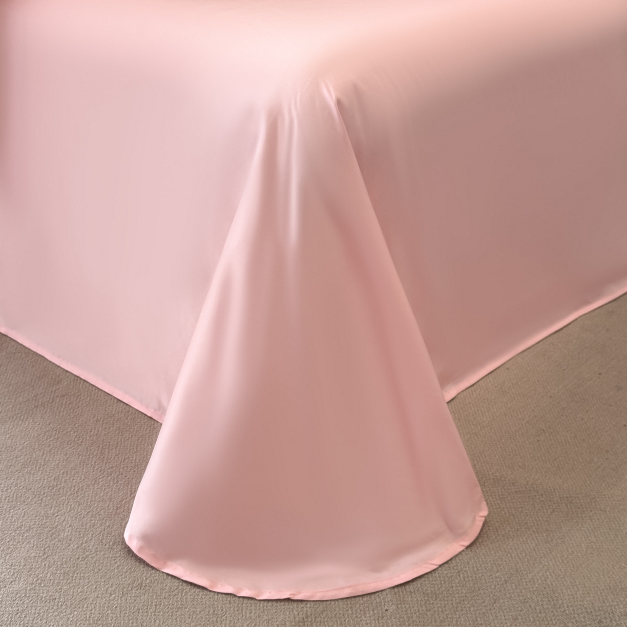 91家纺网 家纺一手货源 找家纺 木子家纺 2025新款亲肤舒适支玉林四件套-锦上添花 锦上添花  白+粉