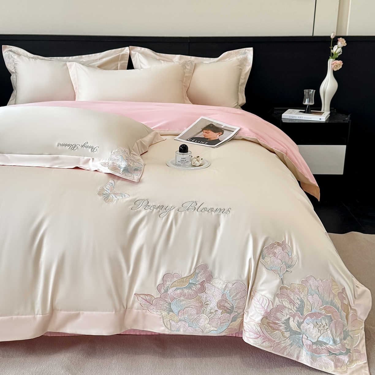 91家纺网 家纺一手货源 找家纺 （总）木子家纺 2025新款亲肤舒适支玉林四件套-锦上添花