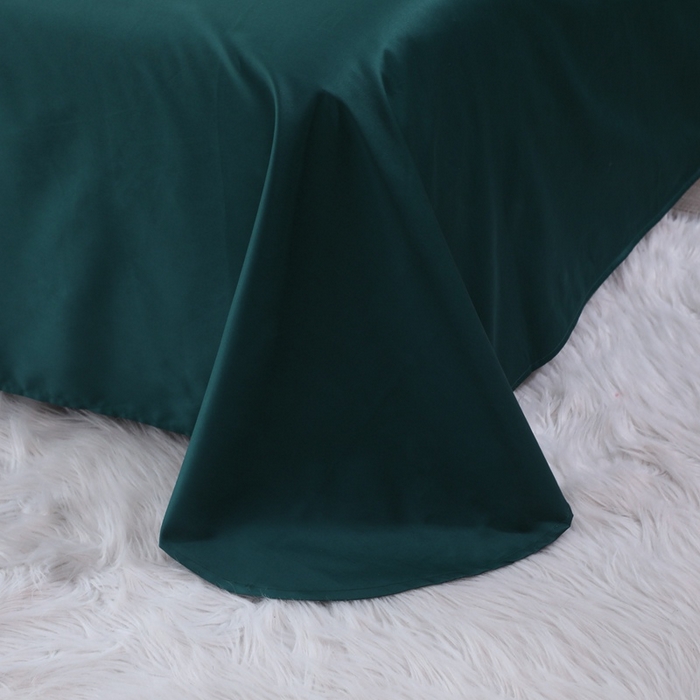 91家纺网 家纺一手货源 找家纺 （总）晶缦家纺 2025新款韩版纯棉60支全棉贡缎长绒棉绣花四件套